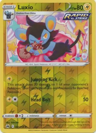 Luxio Reverse Holo