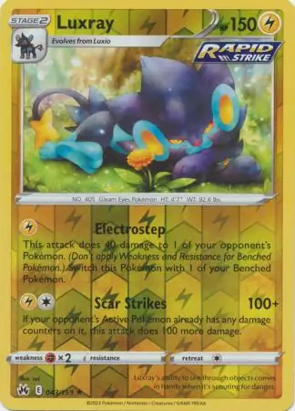 Luxray Reverse Holo