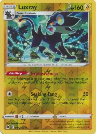 Luxray Reverse Holo