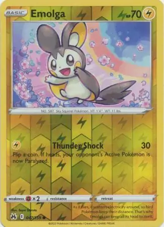Emolga Reverse Holo