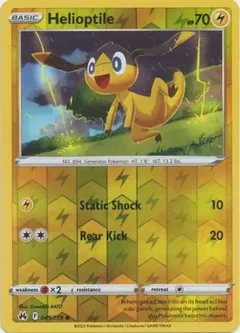 Helioptile Reverse Holo 049