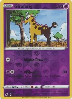 Girafarig Reverse Holo 061