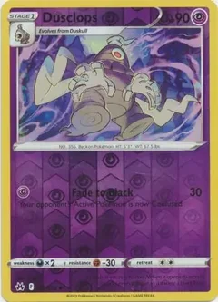 Dusclops Reverse Holo 063