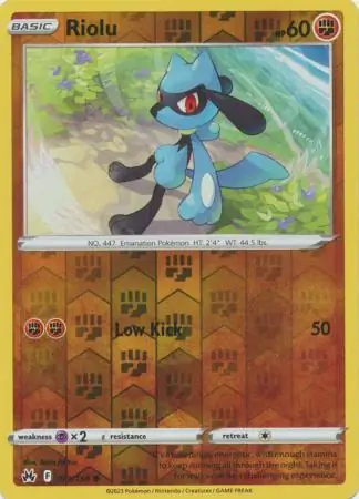 Riolu Reverse Holo