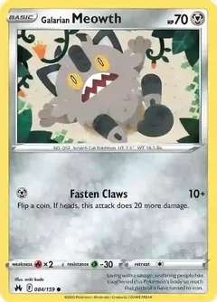 Galarian Meowth 084