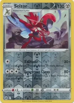 Scizor Reverse Holo 086