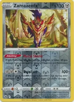 Zamazenta Reverse Holo 097
