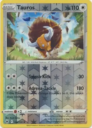 Tauros Reverse Holo