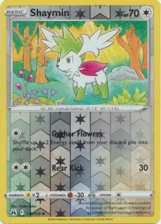 Shaymin Reverse Holo