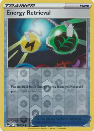 Energy Retrieval Reverse Holo