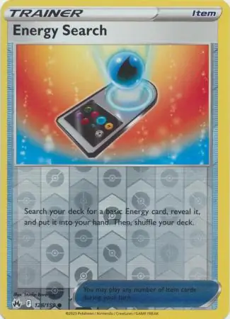 Energy Search Reverse Holo
