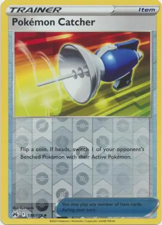 Pokemon Catcher Reverse Holo