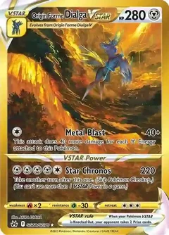 Origin Forme Dialga VSTAR GG68