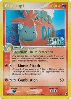Camerupt Reverse Holo 3