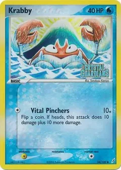 Krabby Reverse Holo 54