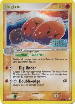 Dugtrio Reverse Holo 5