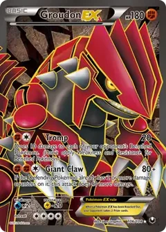 Full Art Groudon EX 106