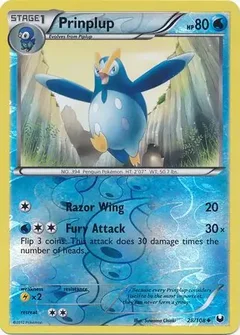 Prinplup Reverse Holo 28