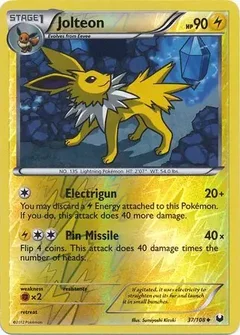 Jolteon Reverse Holo 37