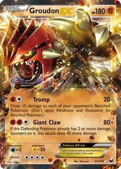 Groudon EX 54