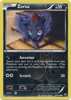 Zorua Reverse Holo 69