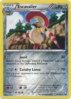 Escavalier Reverse Holo 74