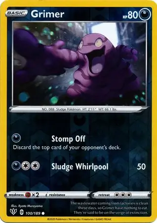 Grimer Reverse Holo