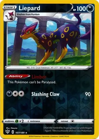 Liepard Reverse Holo