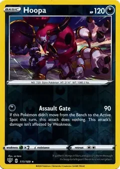 Hoopa Reverse Holo 111