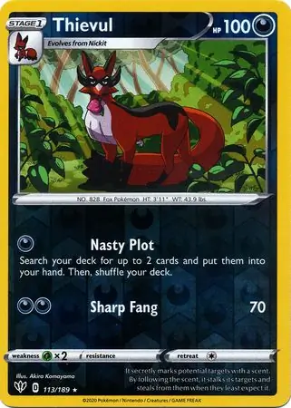 Thievul Reverse Holo