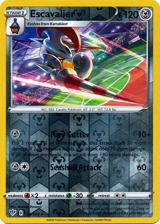 Escavalier Reverse Holo