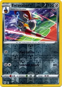 Escavalier Reverse Holo 124
