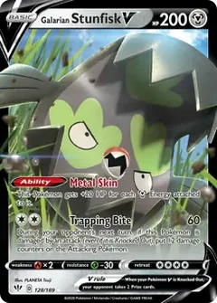 Galarian Stunfisk V 128