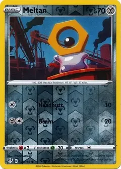 Meltan Reverse Holo 129