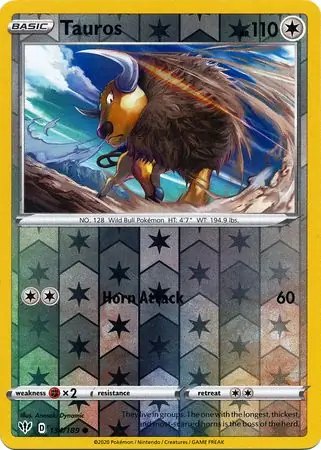 Tauros Reverse Holo