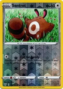 Sentret Reverse Holo 135