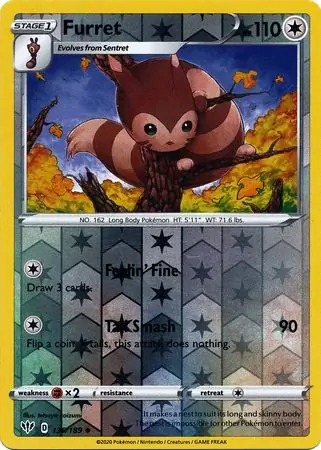 Furret Reverse Holo