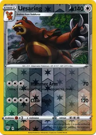 Ursaring Reverse Holo