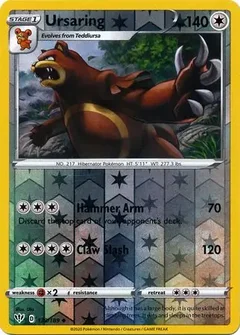 Ursaring Reverse Holo 139