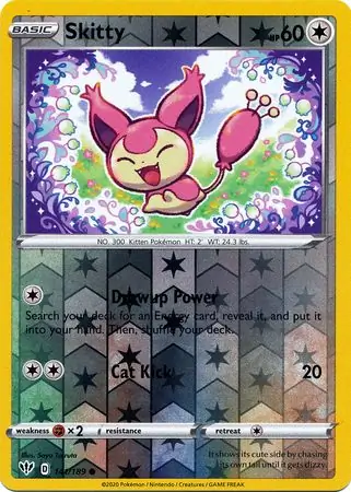 Skitty Reverse Holo
