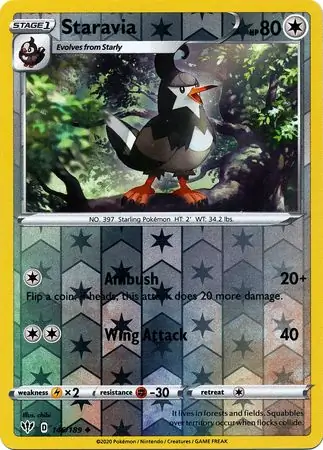 Staravia Reverse Holo