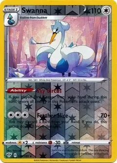 Swanna Reverse Holo 149