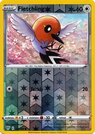 Fletchling Reverse Holo