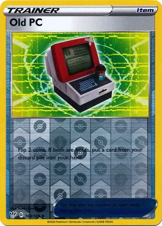Old PC Reverse Holo