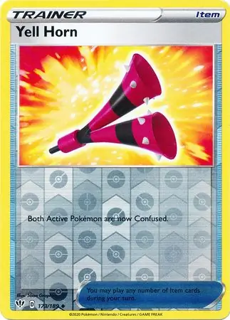 Yell Horn Reverse Holo