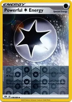 Powerful C Energy Reverse Holo 176