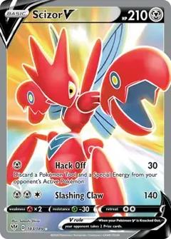 Full Art Scizor V 183