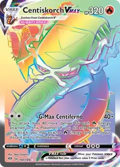 Centiskorch VMAX Secret 191
