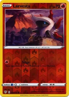Larvesta Reverse Holo 029