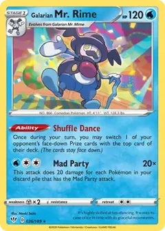Galarian Mr. Rime 036